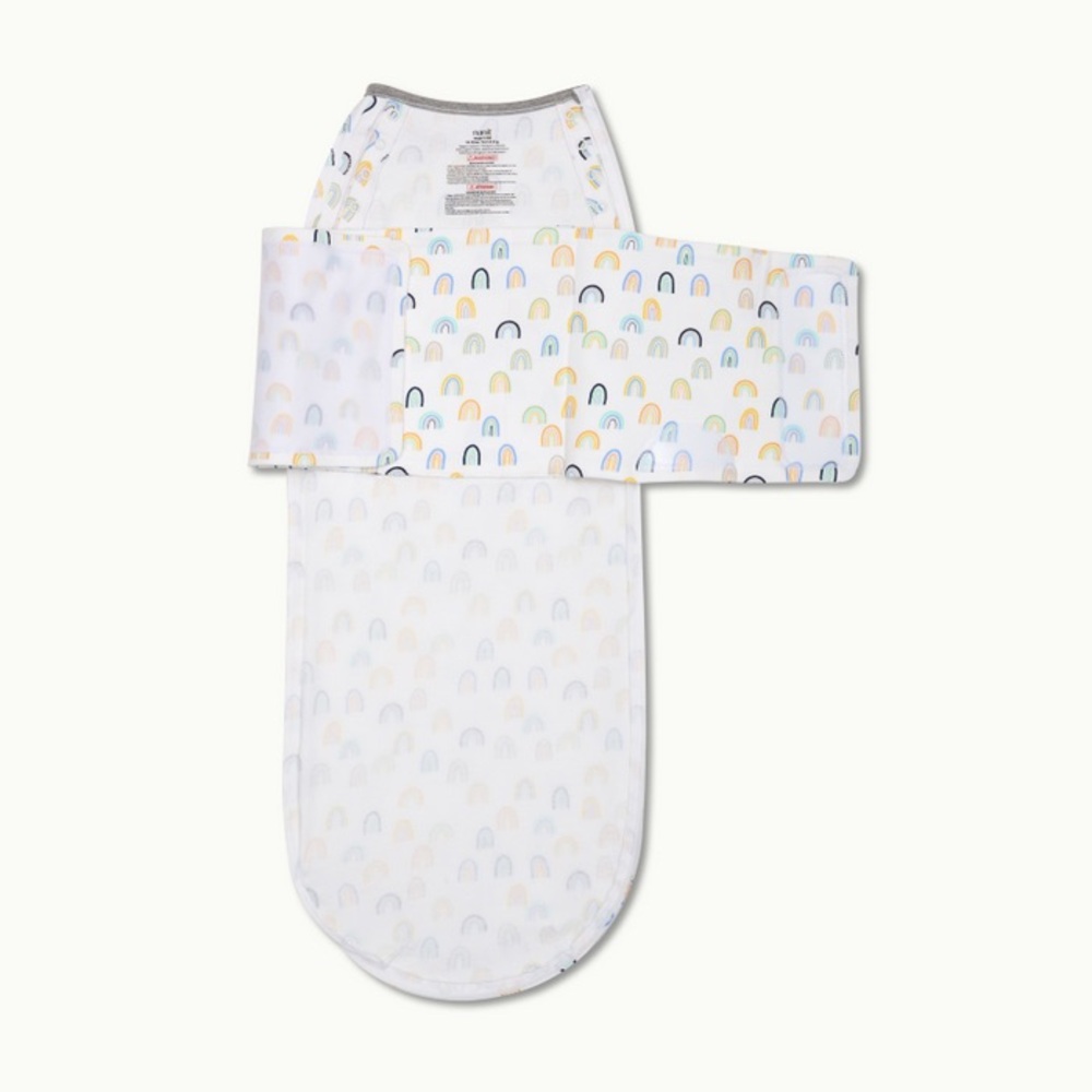 Nanit Sleep Wear Swaddle in Sweet Rainbows NWOT - Picture 6 of 6